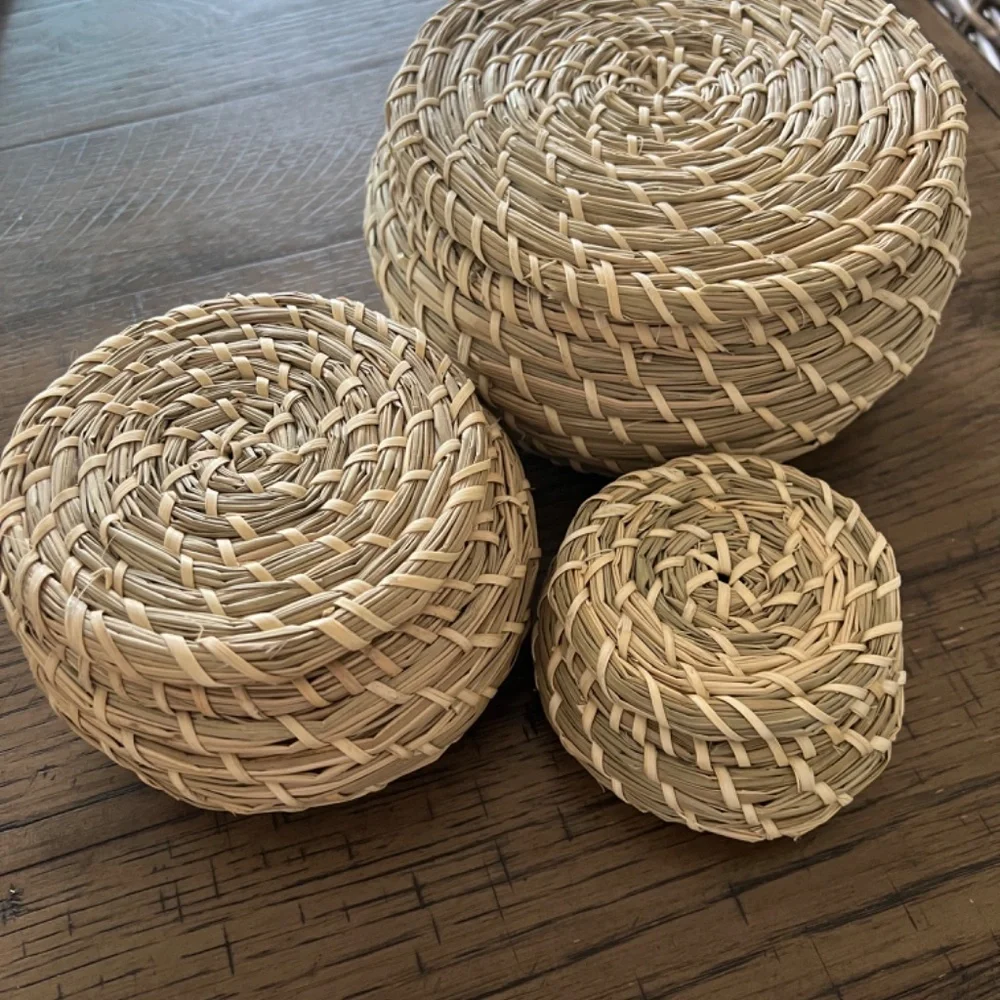 New Round Nesting Baskets-Set 3 - Picture 2 of 7